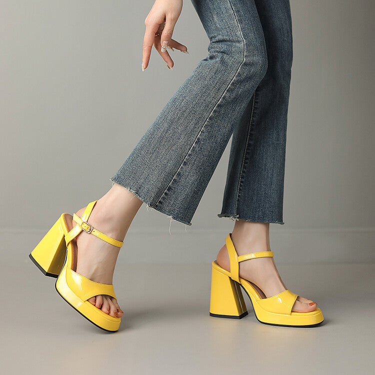 Valetta Gloss Heels — Hopeforwho (view 2)