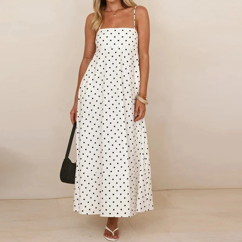 Amalfi Polka Dot Dress — Hopeforwho (view 5)