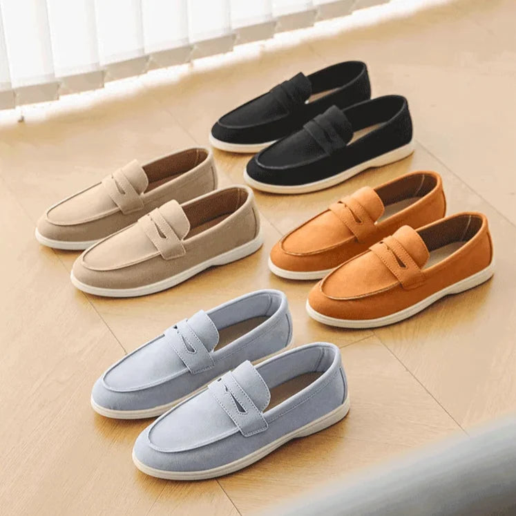 Elio Bay Suede Loafers — Hopeforwho (view 12)