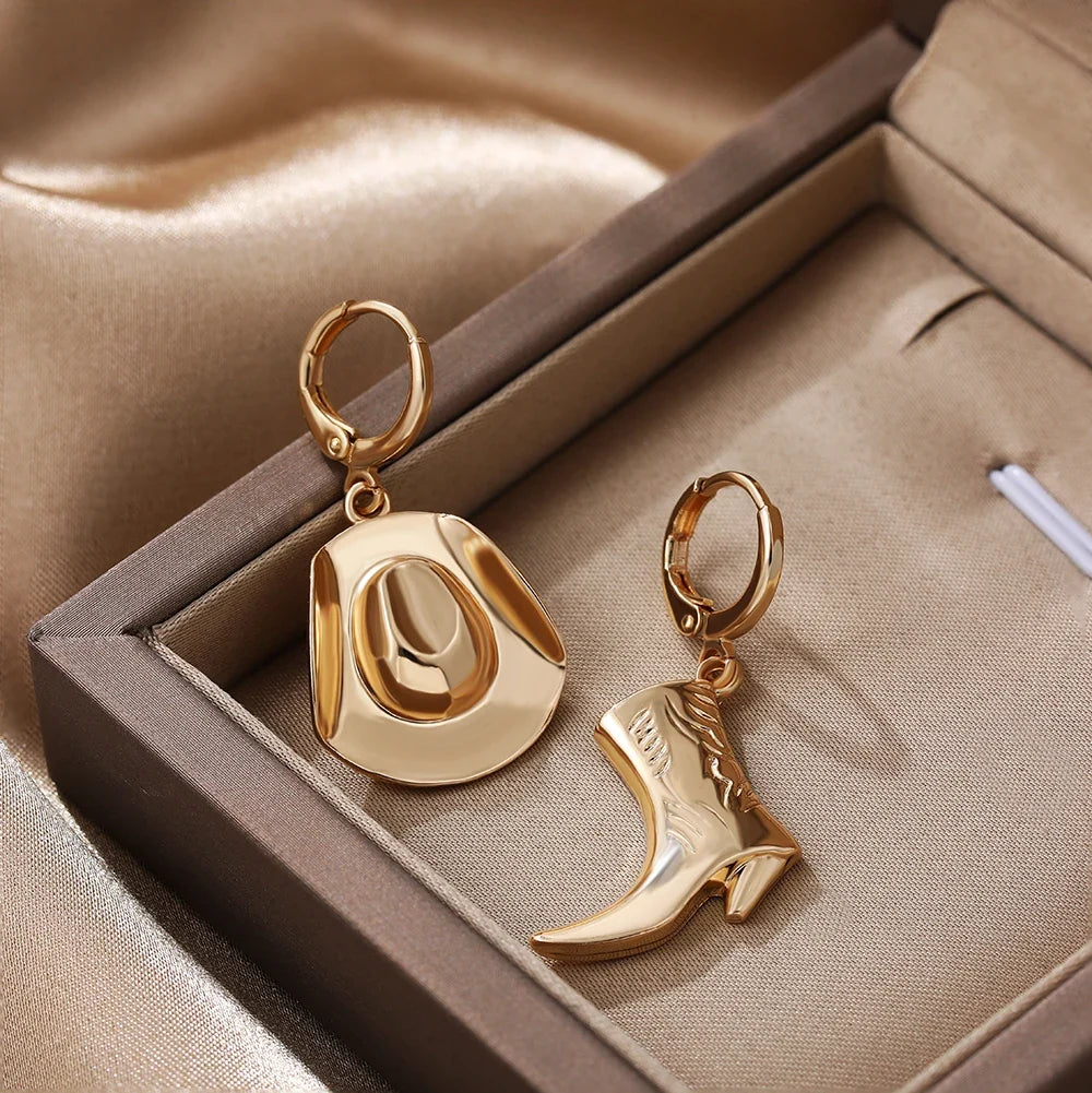 Cowgirl Earrings — Hopeforwho