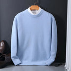 Cashmere Blend Sweater – Men's Soft Knit Pullover | Verano — Hopeforwho (view 7)