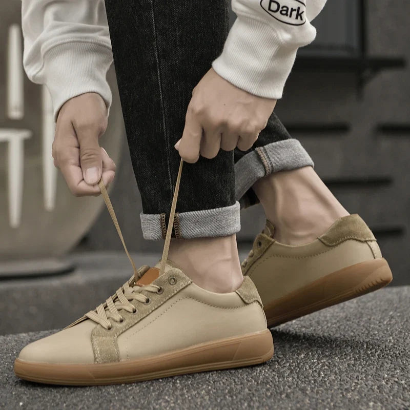 Core City Leather Sneakers — Hopeforwho (view 10)