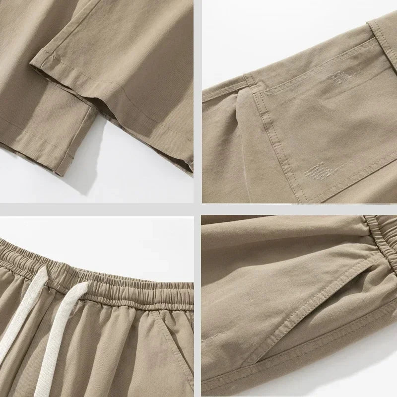 Cargo Pants Wide-Leg – Men's Relaxed Fit Streetwear | Langston — Hopeforwho (view 7)