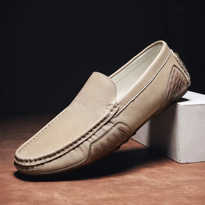 Iman Marco Leather Loafers — Hopeforwho