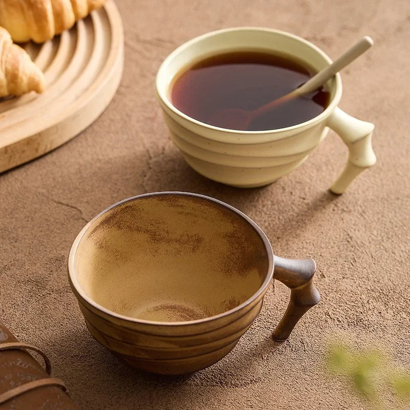 Woodland Ceramic Mugs - Rituals Collection — Hopeforwho (view 2)
