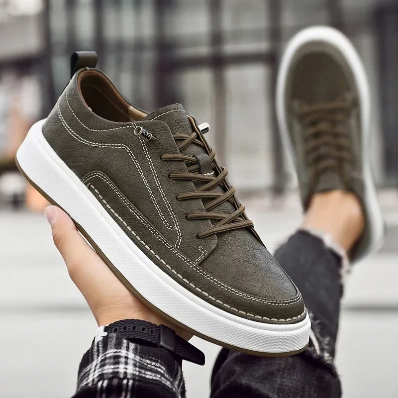 Rowan Leather Sneakers — Hopeforwho