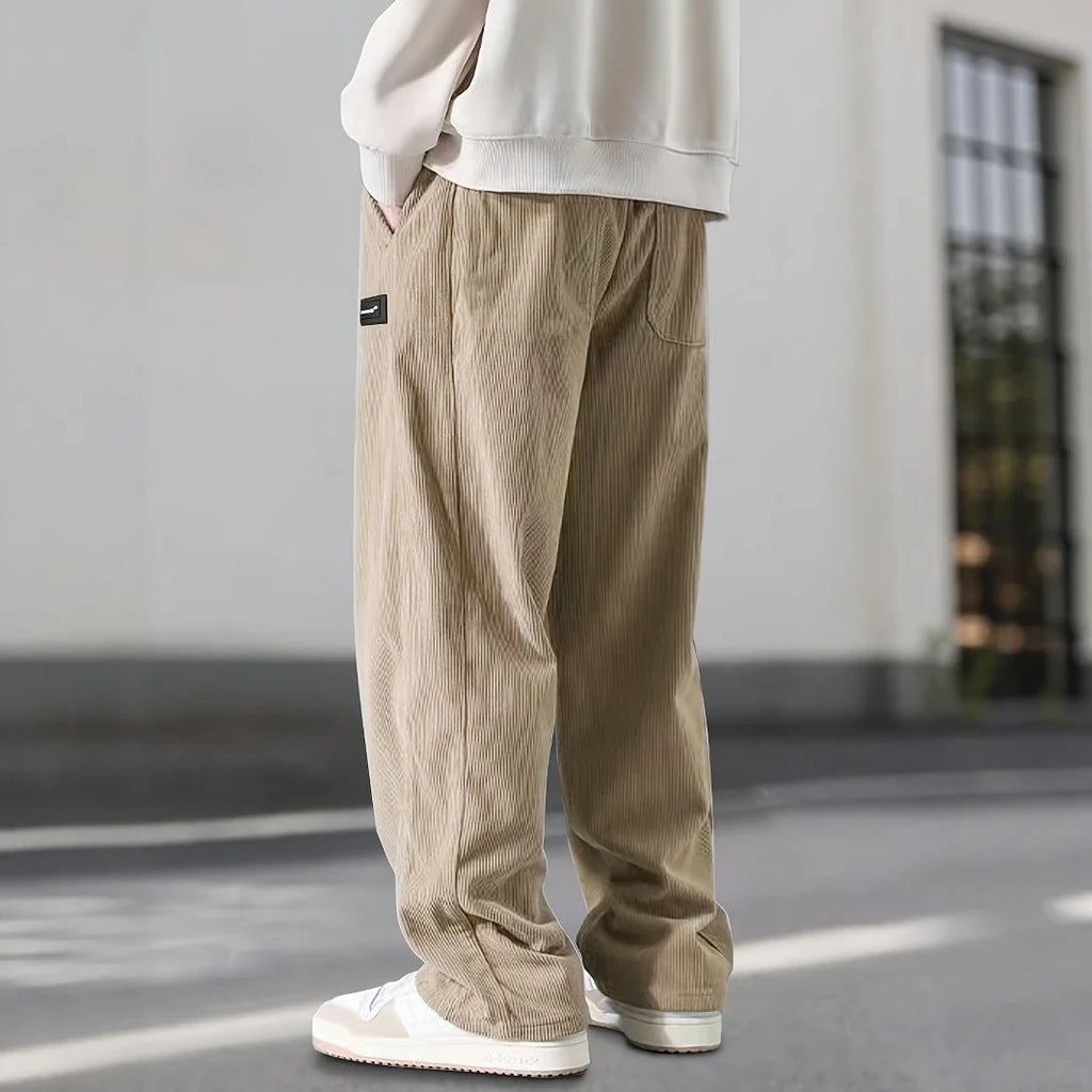 Men's Corduroy Sweatpants with Deep Pockets | Arden — Hopeforwho (view 2)