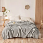 Arden Waffle Knit Blanket — Hopeforwho (view 4)