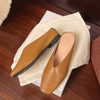 Vale Leather Flats — Hopeforwho (view 2)
