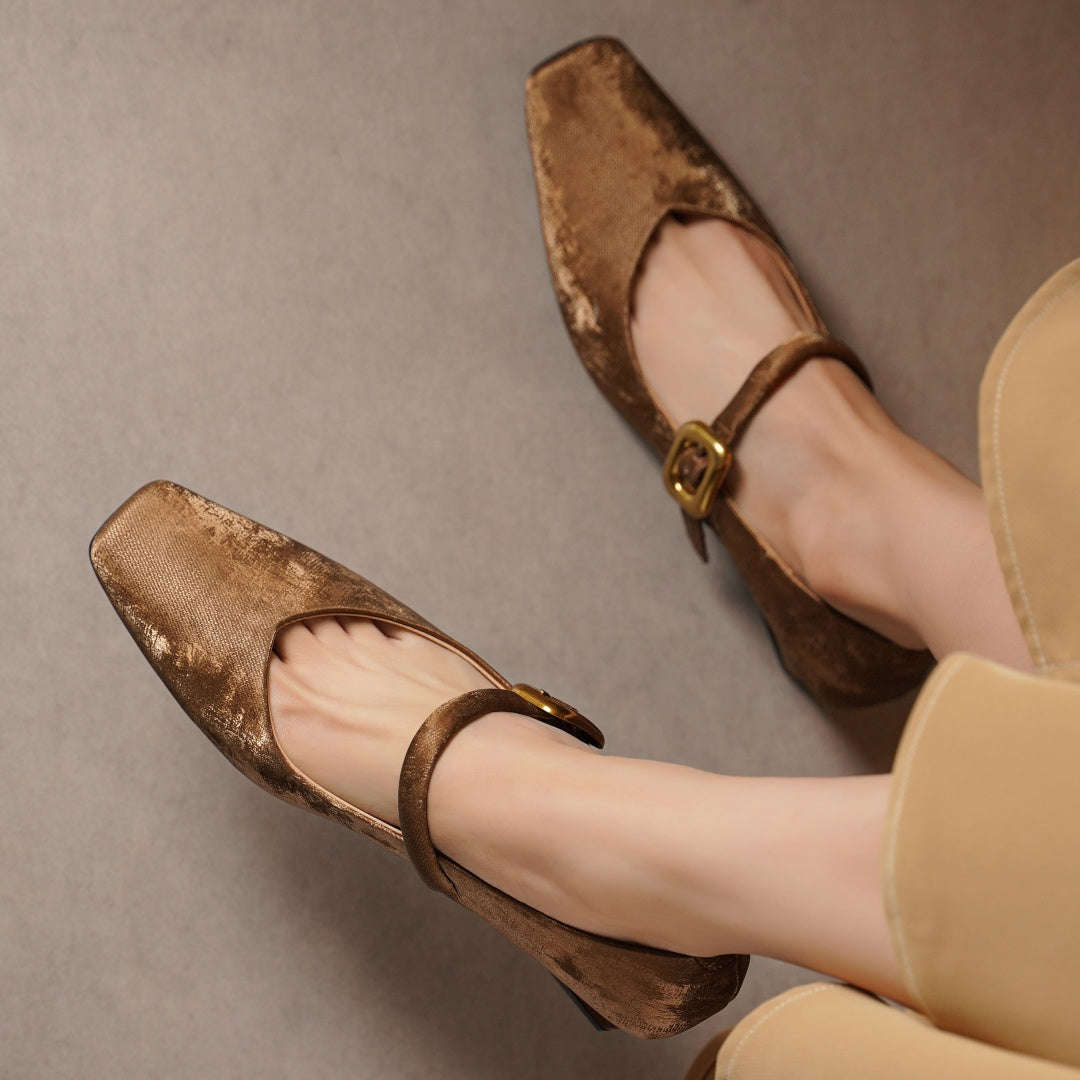 Velora Velvet Heels — Hopeforwho (view 4)