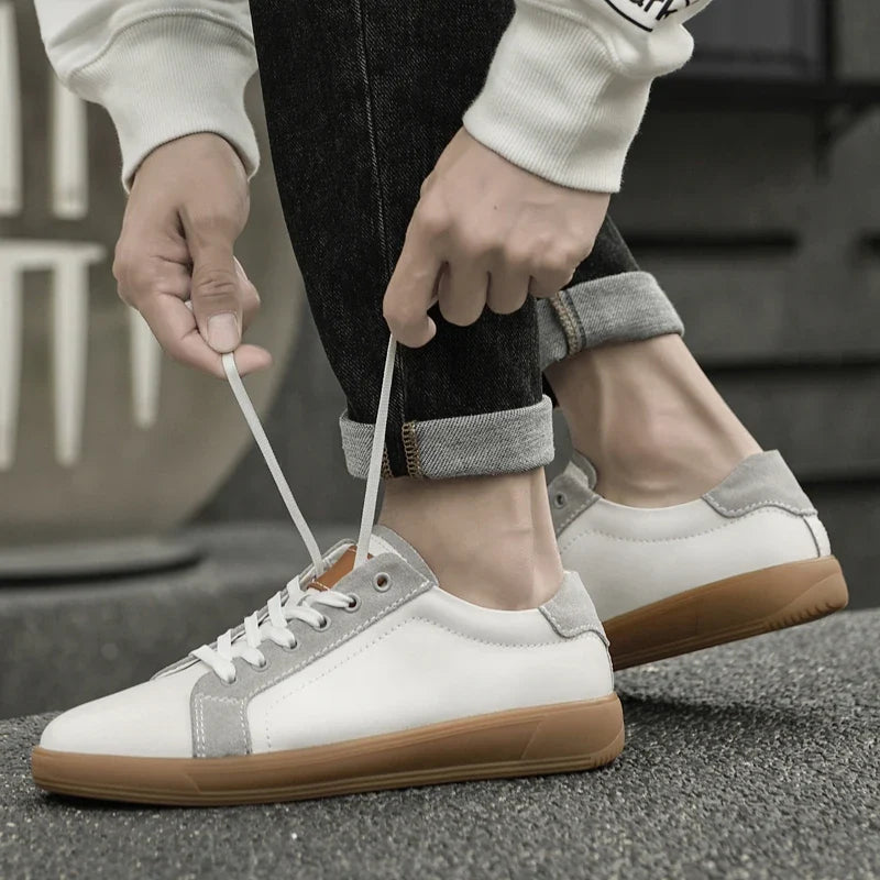 Core City Leather Sneakers — Hopeforwho (view 4)