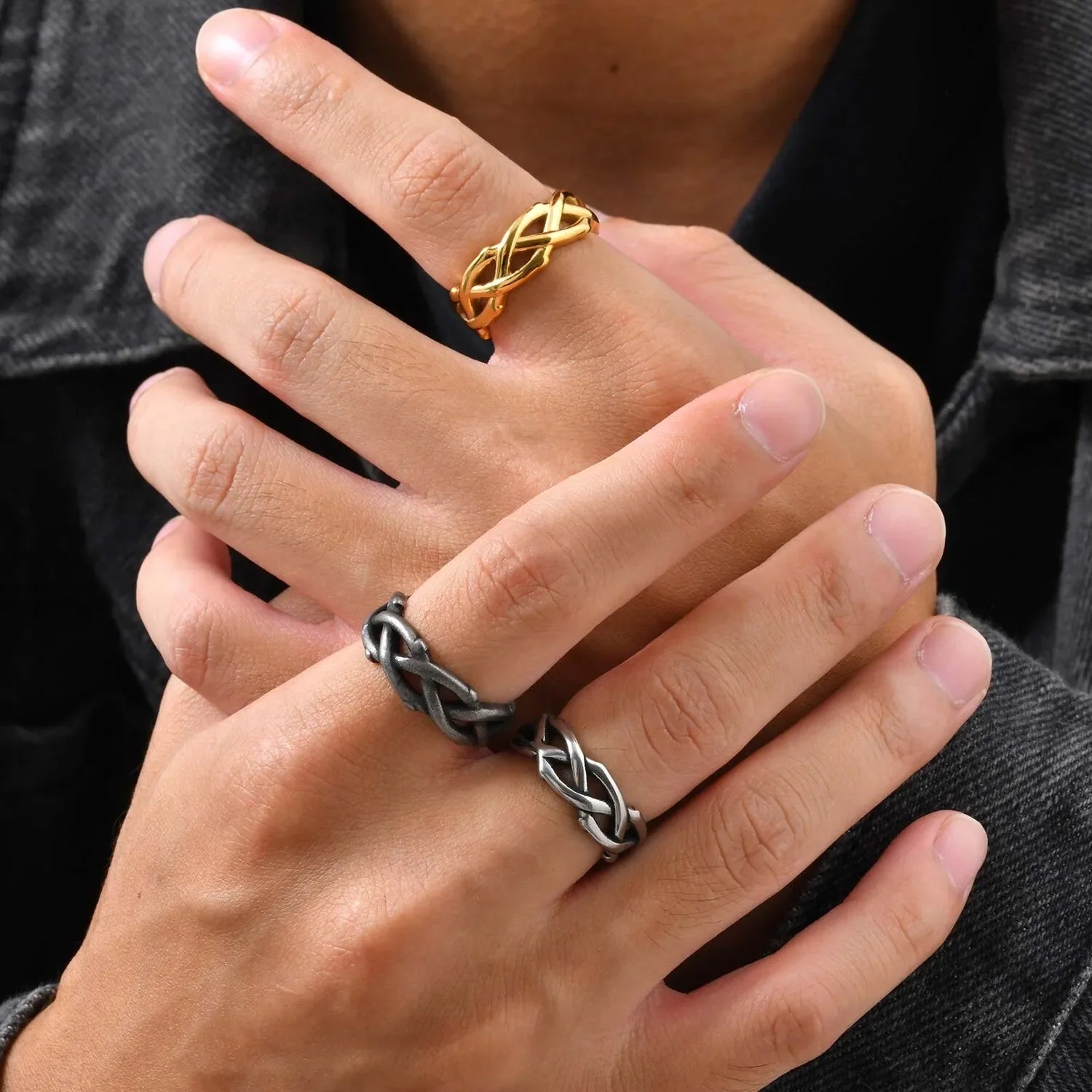 Thorn Steel Ring — Hopeforwho
