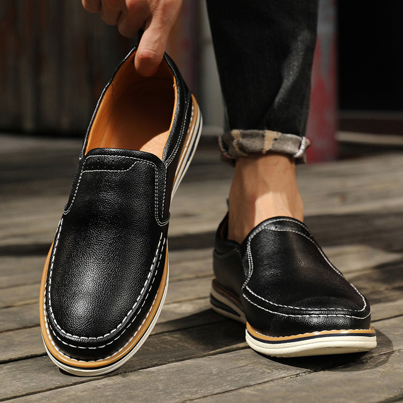 Savino Leather Loafers — Hopeforwho (view 9)