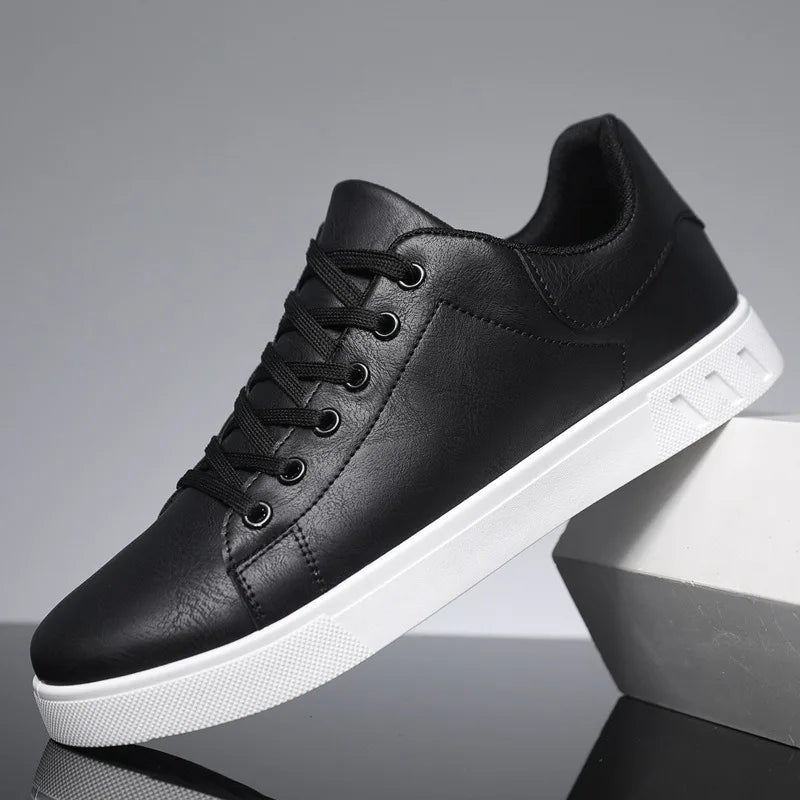Bastien Leather Sneakers — Hopeforwho (view 8)