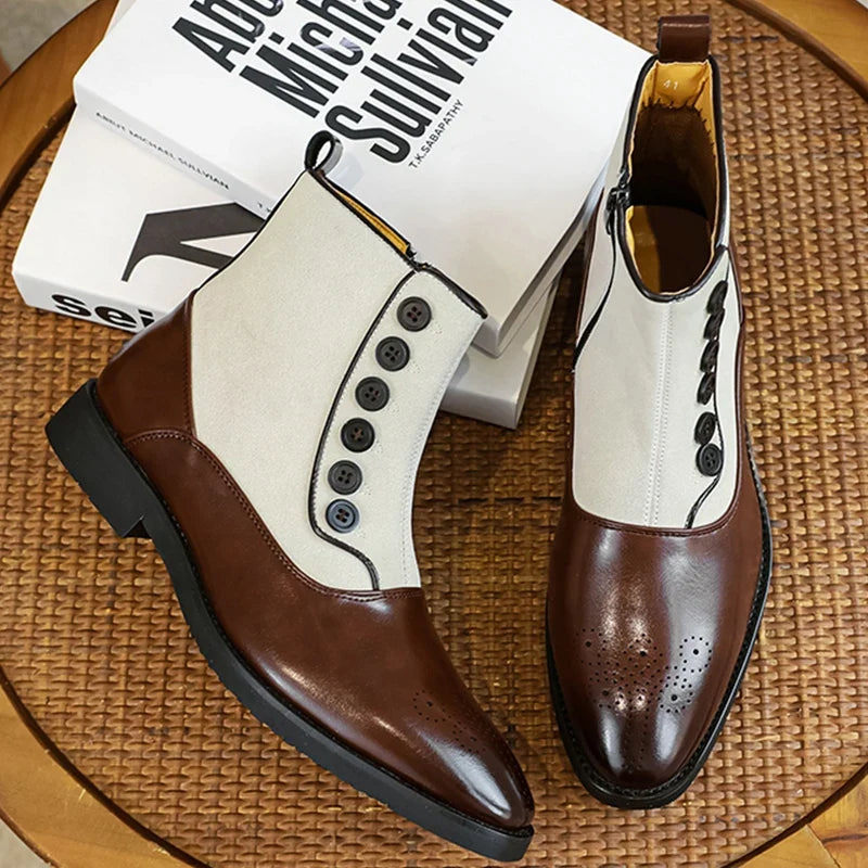 Hartford Leather Boots — Hopeforwho (view 4)