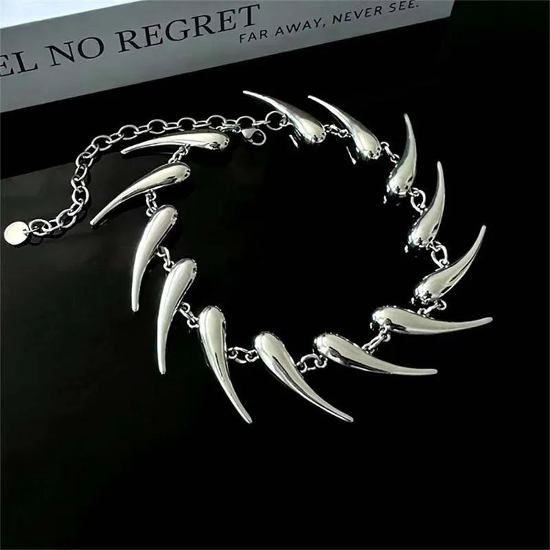 Steel Talon Necklace — Hopeforwho (view 3)