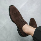 Verano Men's Leather Oxford Shoes for Casual & Formal Wear — Hopeforwho (view 5)