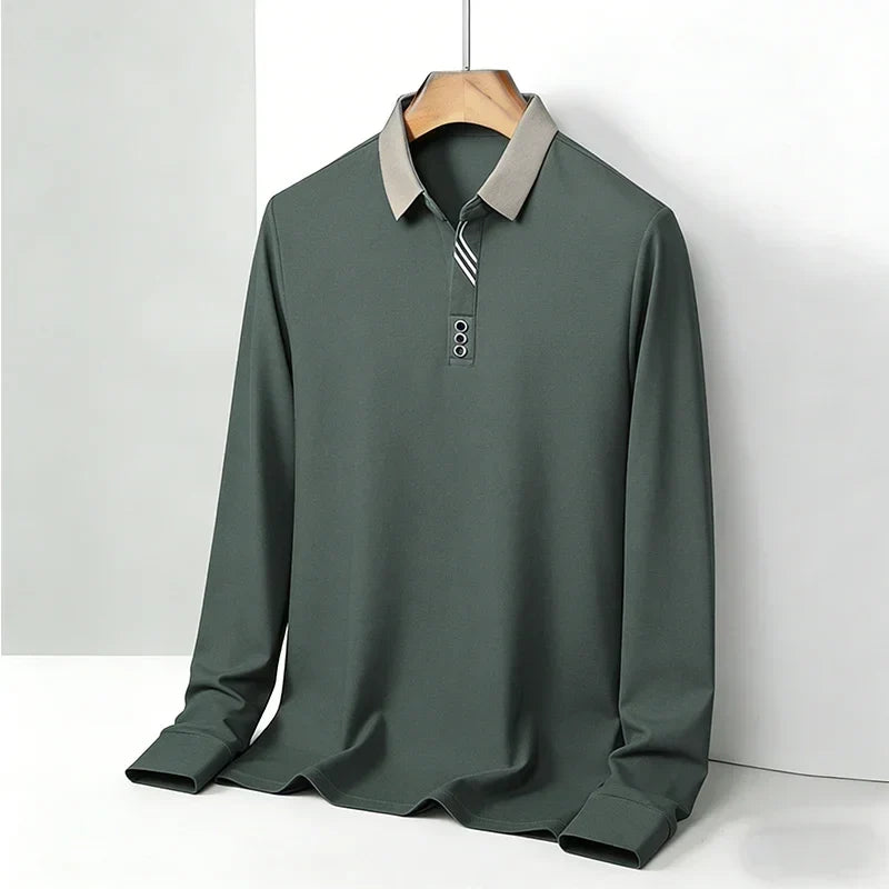 Portofino Long-Sleeve Polo Shirt — Hopeforwho