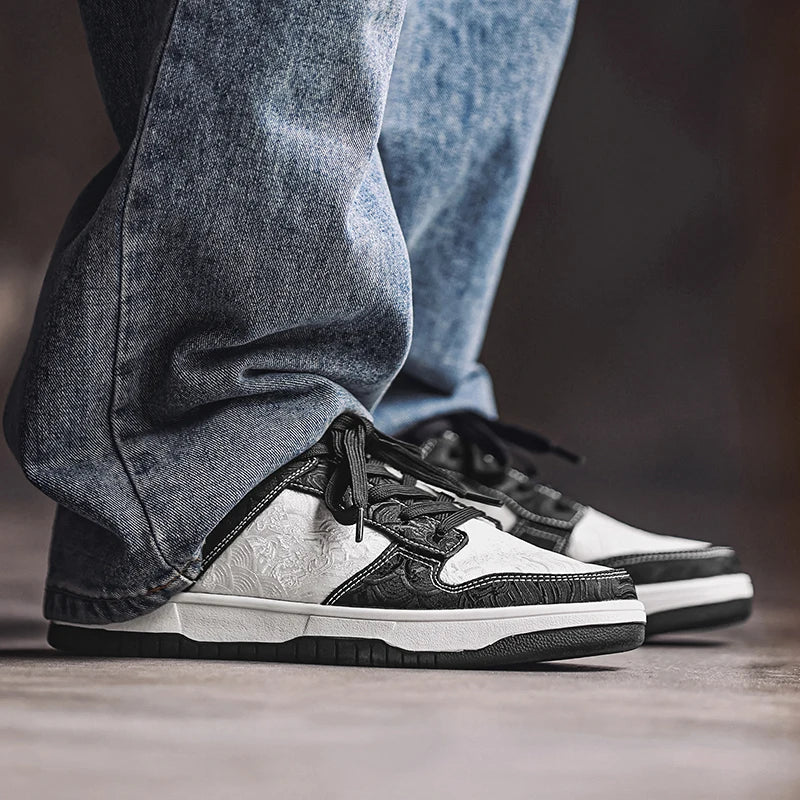 Vanguard Leather Sneakers — Hopeforwho (view 3)