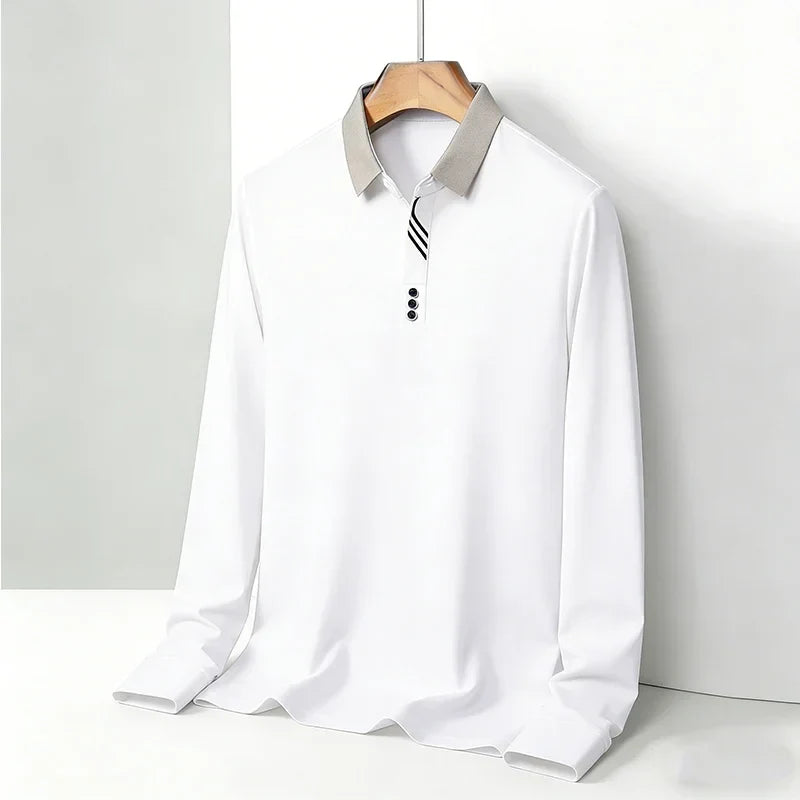Men's Portofino Long-Sleeve Polo Shirt