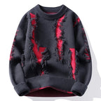 Frayed Knit Sweater – Men's Pullover | Camden — Hopeforwho