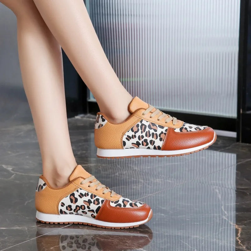 Savannah Leopard Sneakers — Hopeforwho (view 2)