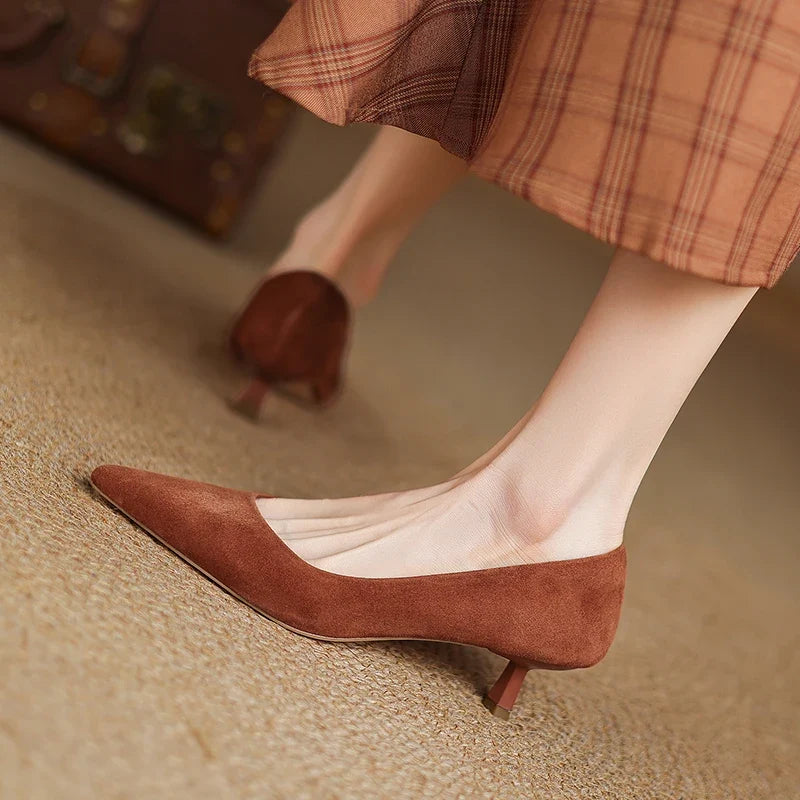 Lecia Suede Pumps — Hopeforwho (view 3)