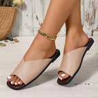 Addison Leather Flats — Hopeforwho (view 6)
