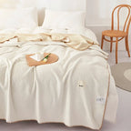 Arden Waffle Knit Blanket — Hopeforwho (view 5)