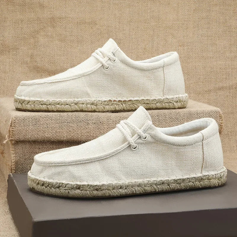 Nash Linen Loafers — Hopeforwho