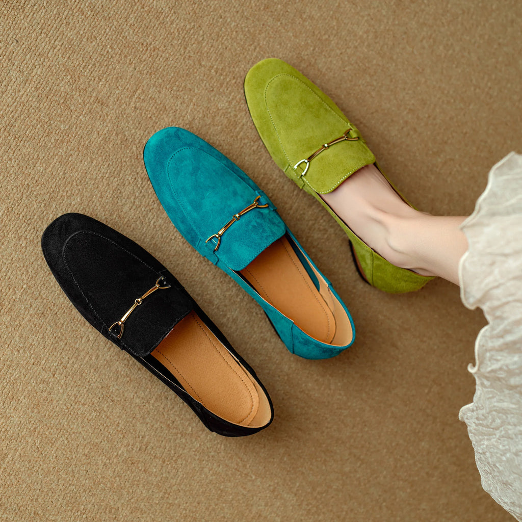 Maristelle Suede Loafers