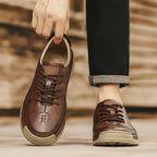 Frontier Leather Sneakers — Hopeforwho (view 6)