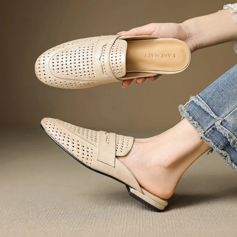 Winslet Leather Mules — Hopeforwho (view 6)