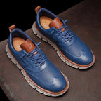 Crest Leather Sneakers — Hopeforwho (view 8)
