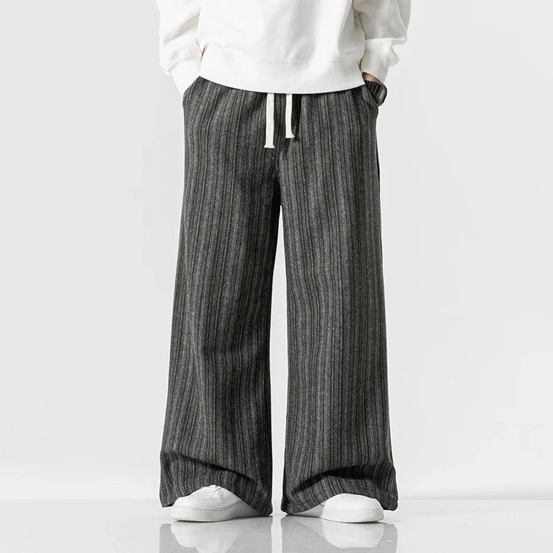 Calder Striped Trousers — Hopeforwho (view 5)
