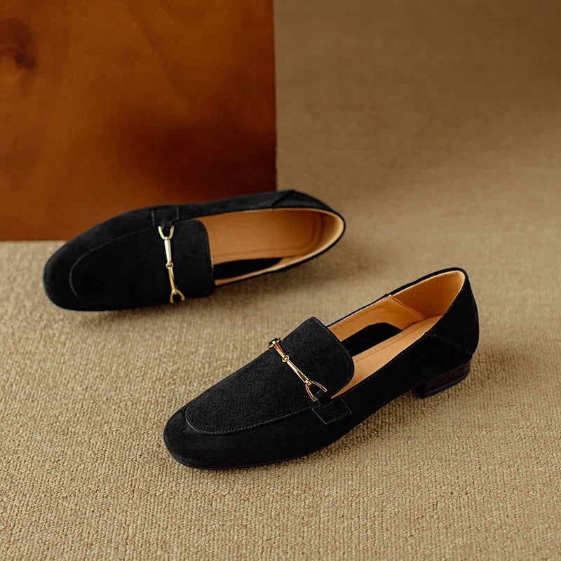 Maristelle Suede Loafers — Hopeforwho (view 8)