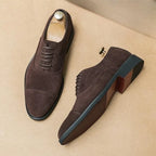 Verano Men's Leather Oxford Shoes for Casual & Formal Wear — Hopeforwho (view 2)