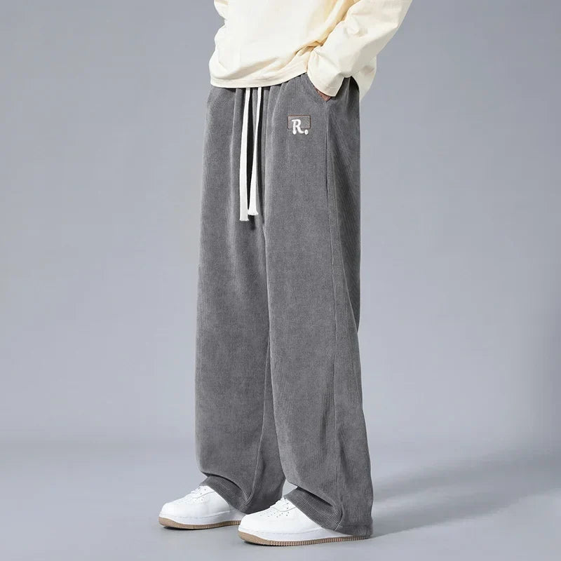 Corduroy Sweatpants – Relaxed Fit for Men | Arden — Hopeforwho