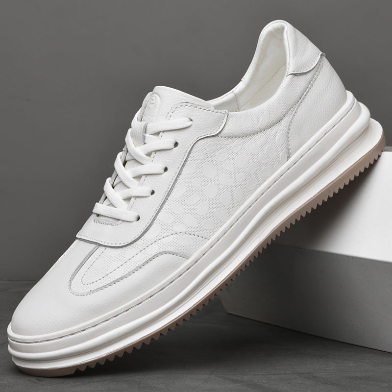 Atticus Leather Sneakers — Hopeforwho (view 3)