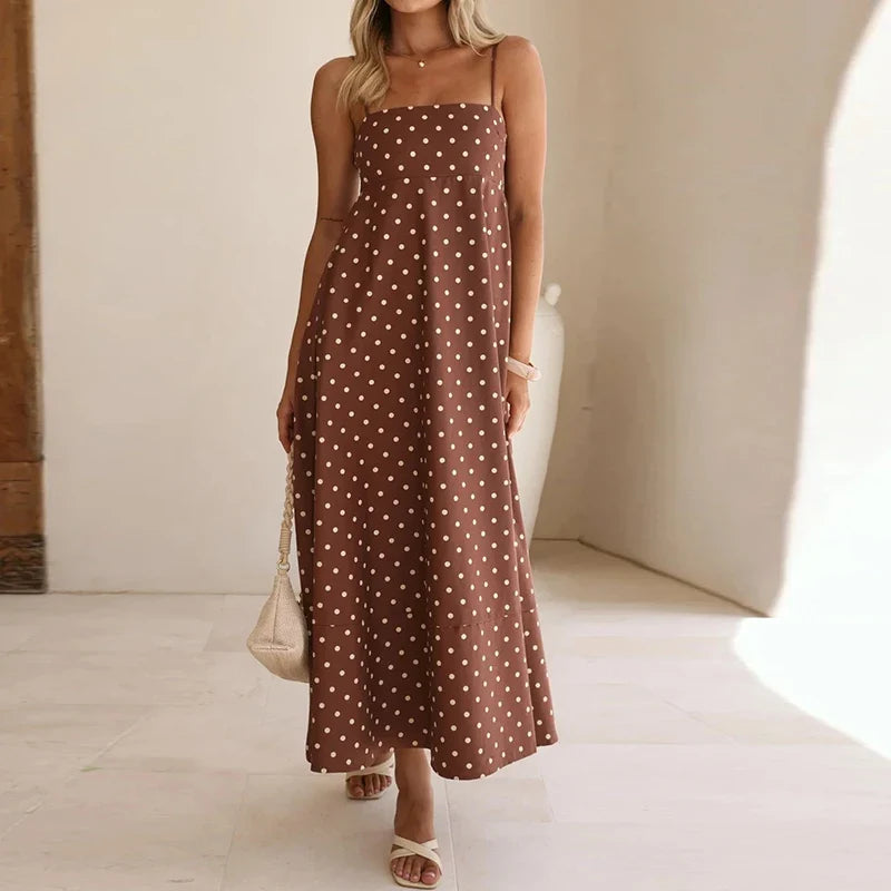 Amalfi Polka Dot Dress — Hopeforwho