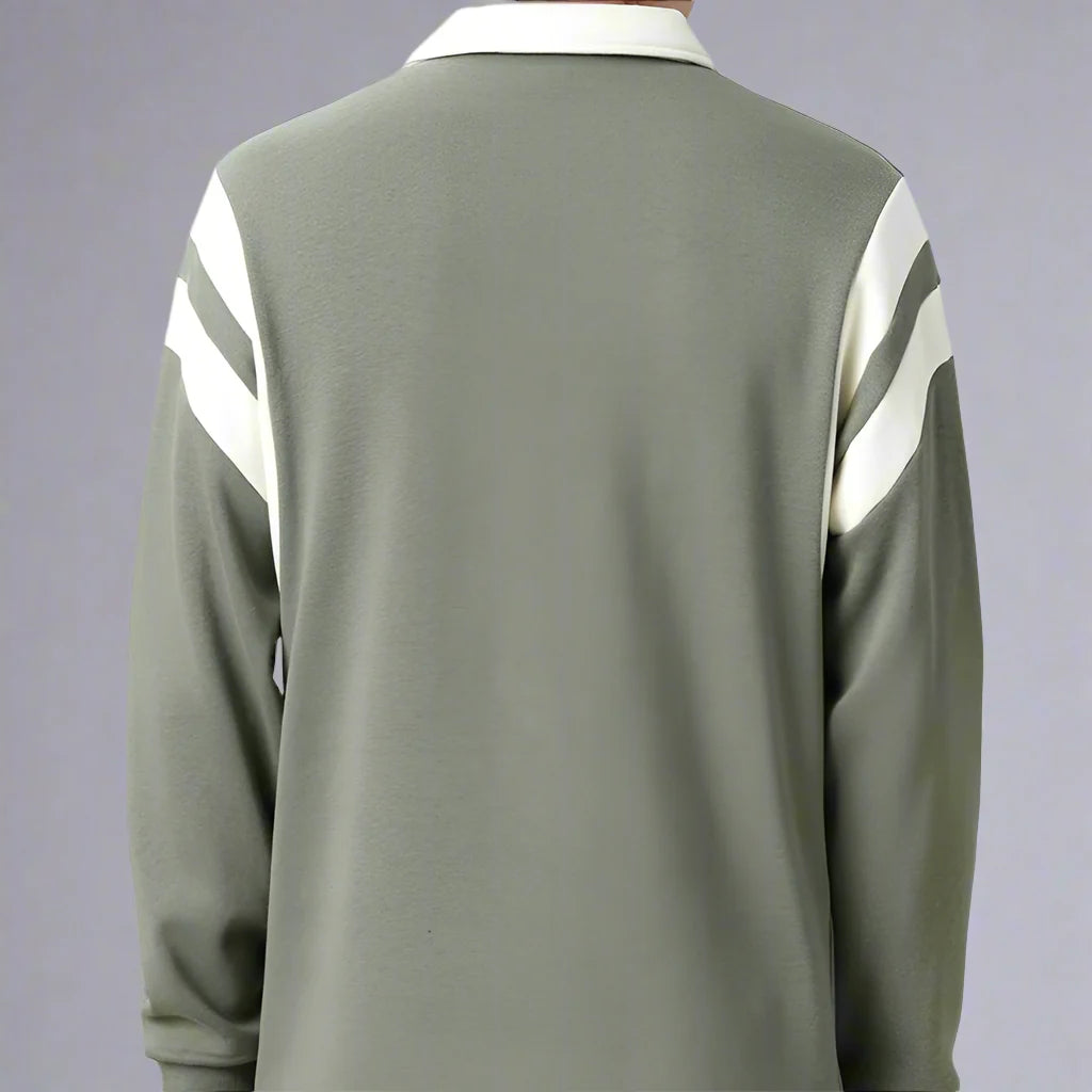 Cambridge Long-Sleeve Polo — Hopeforwho (view 2)