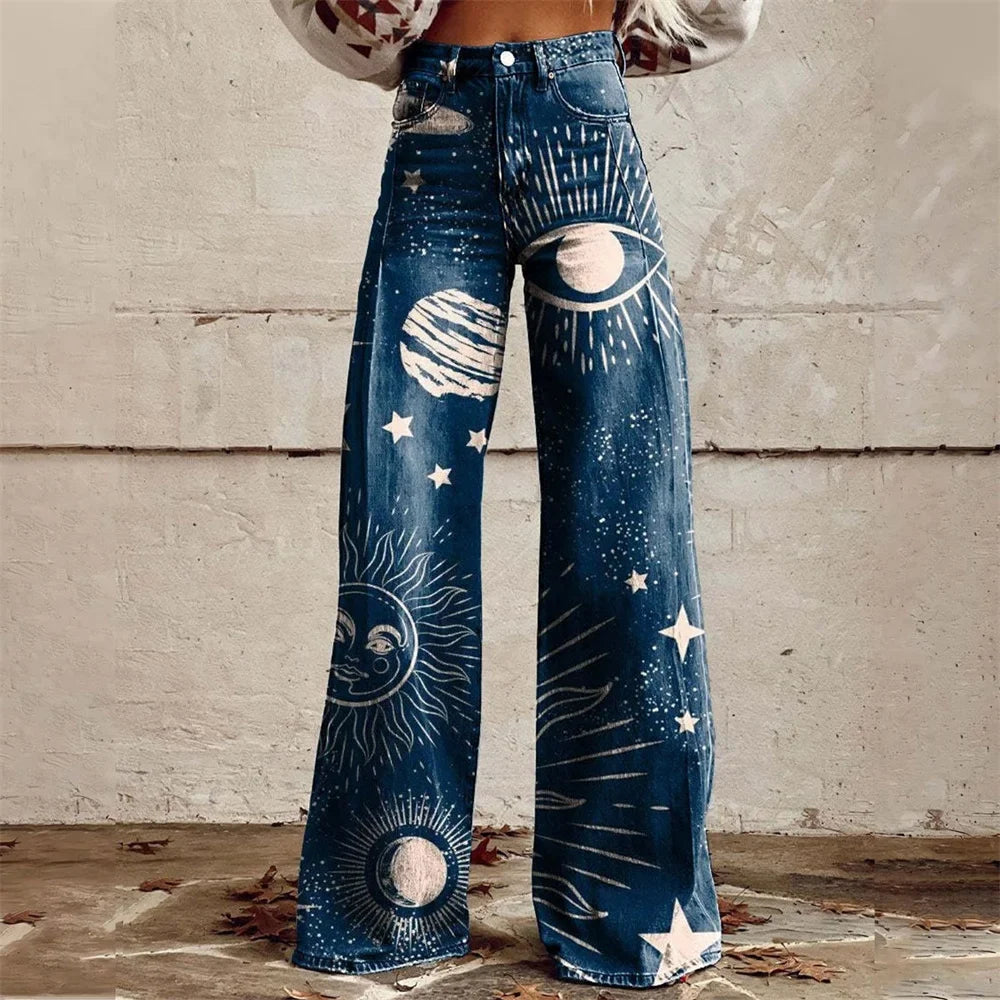 High-Waist Flared Jeans – Women's Wide-Leg Statement Pants | Artemis — Hopeforwho (view 4)