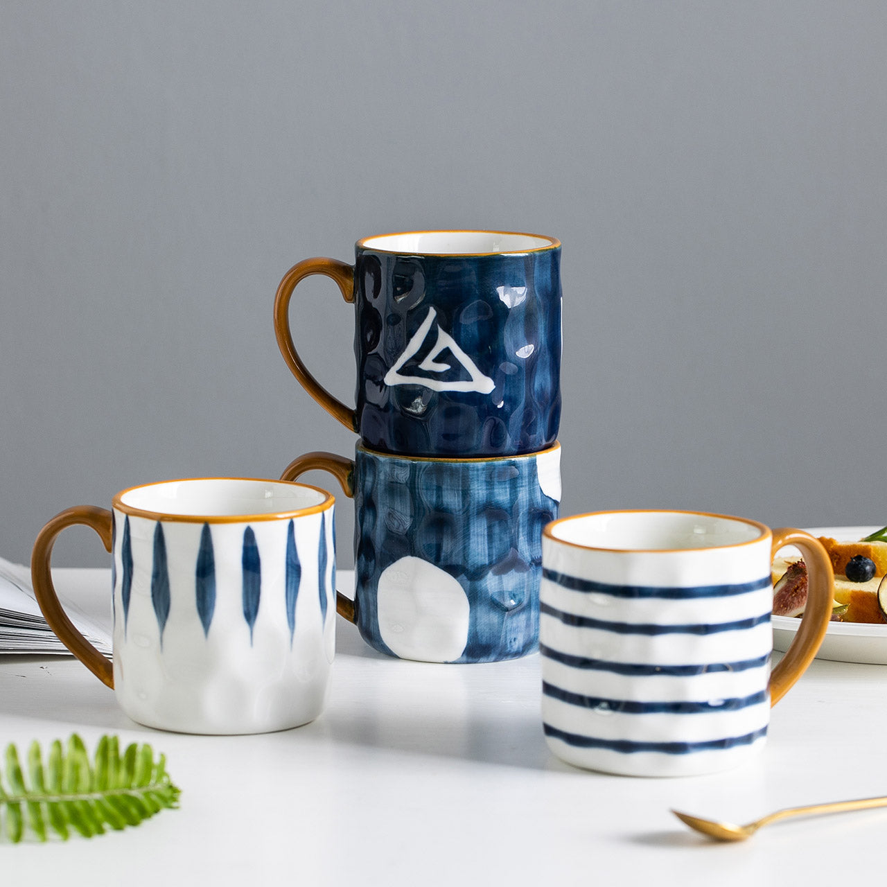 Azure Ceramic Mugs - Rituals Collection — Hopeforwho