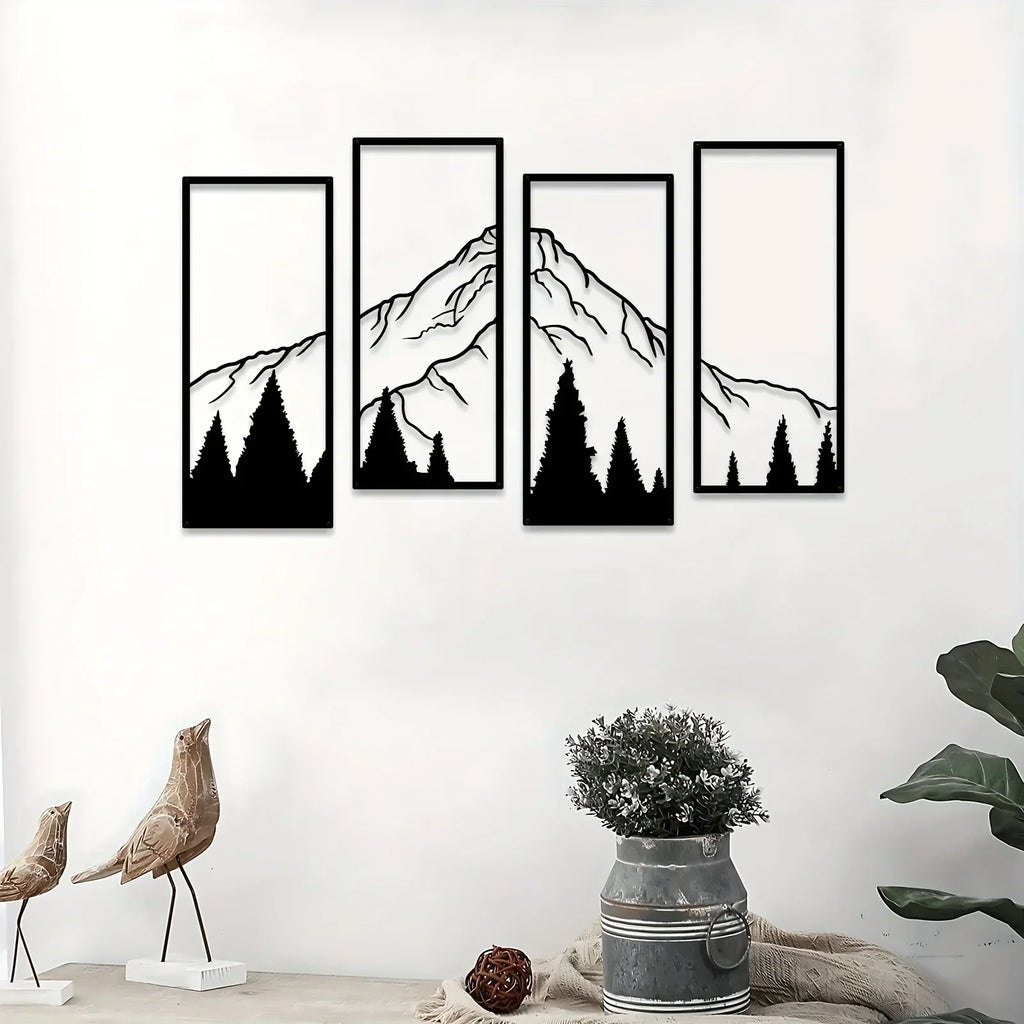 Mountain Peak Wall Art — Hopeforwho (view 2)