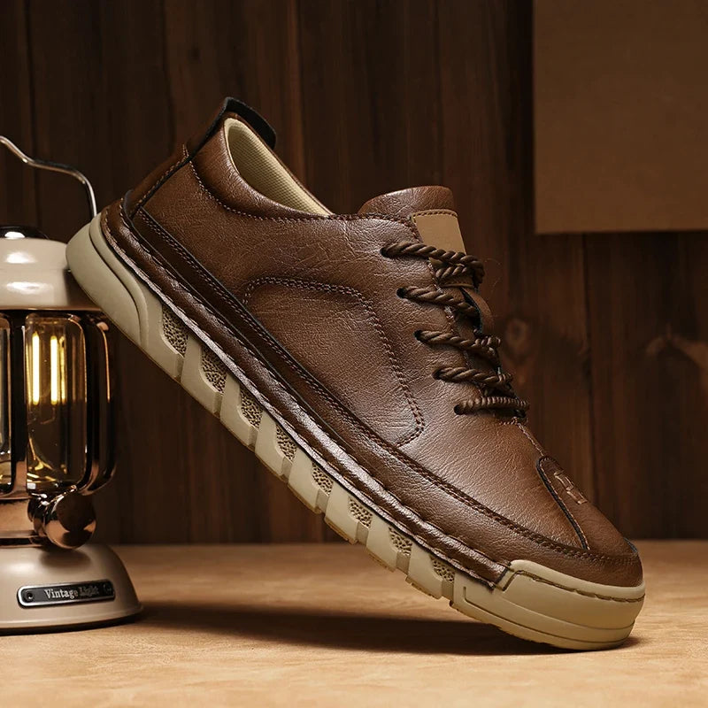Frontier Leather Sneakers — Hopeforwho