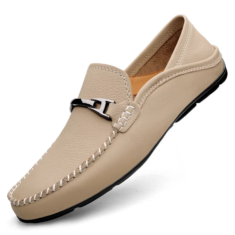 Savoni Leather Loafers — Hopeforwho (view 9)