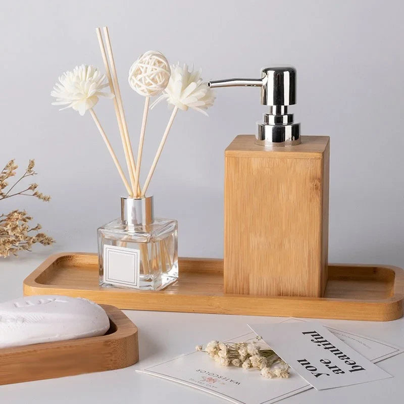 Bamboo Soap Dispenser — Hopeforwho (view 2)