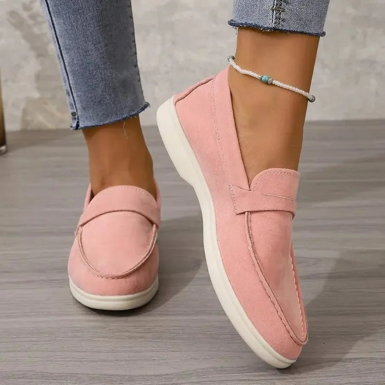 Sienna Suede Loafers — Hopeforwho (view 8)