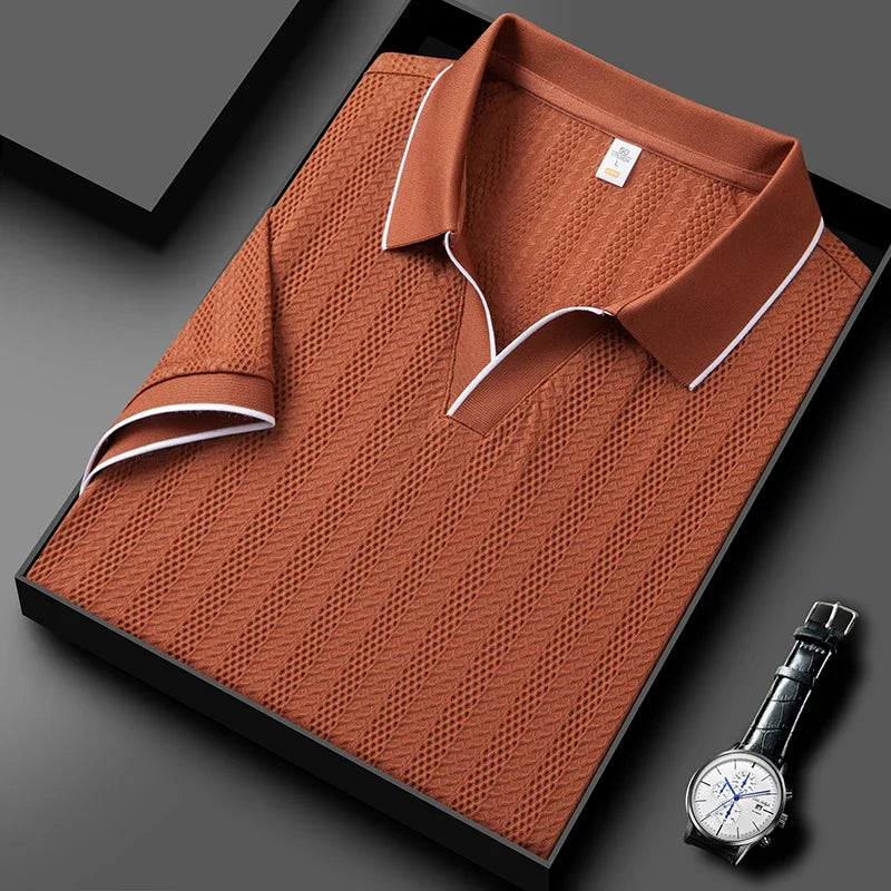 Luca Milano Knitted Polo — Hopeforwho (view 2)