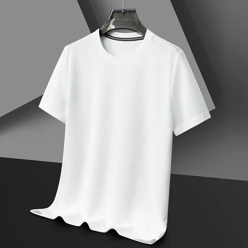 Harbor Waffle Knit T-Shirt — Hopeforwho (view 5)